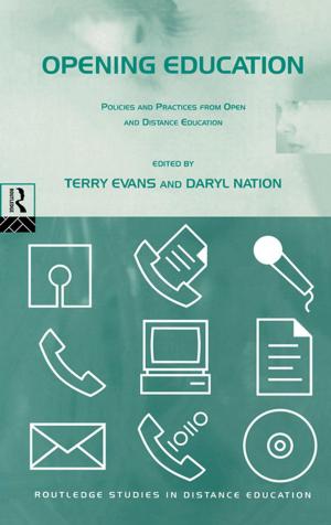 Cover of the book Opening Education by Bryan Brown