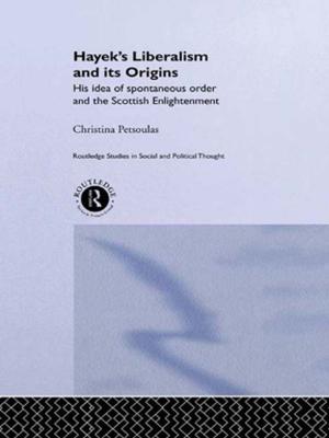 Cover of the book Hayek's Liberalism and Its Origins by 