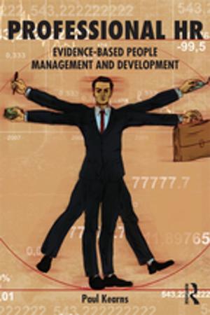 Cover of the book Professional HR by James Tyner