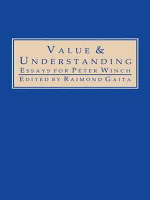Cover of the book Value and Understanding by Deborah Cox, Sally Stabb, Karin Bruckner