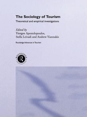 Cover of the book The Sociology of Tourism by Richard Morgan-Jones
