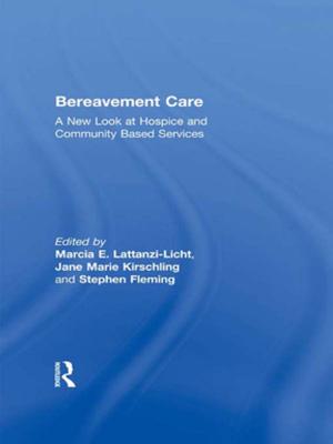 Cover of the book Bereavement Care by John Gilbert