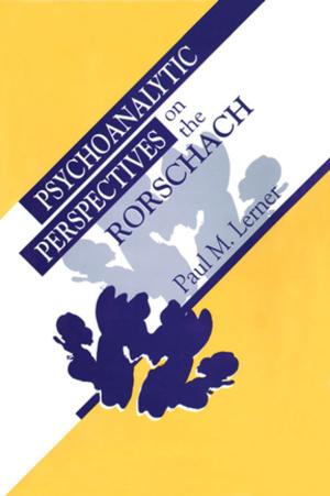 Cover of the book Psychoanalytic Perspectives on the Rorschach by W R Crocker