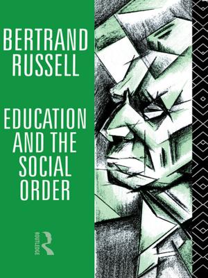 Book cover of Education and the Social Order