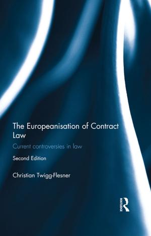 Book cover of The Europeanisation of Contract Law