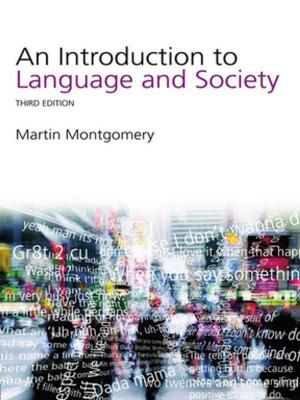 Cover of the book An Introduction to Language and Society by Nadia Amoroso