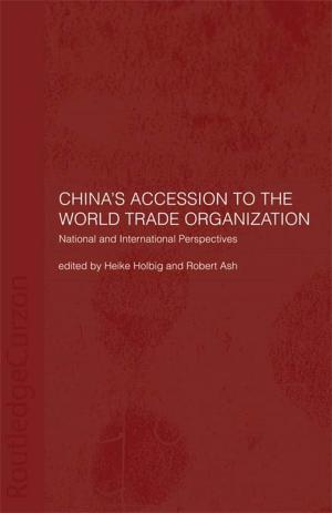 Cover of the book China's Accession to the World Trade Organization by Michael Woods