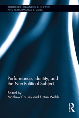Cover of the book Performance, Identity, and the Neo-Political Subject by Greg Simons