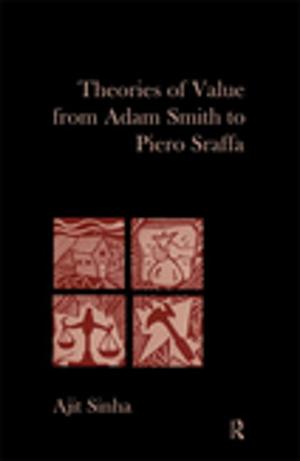Cover of the book Theories of Value from Adam Smith to Piero Sraffa by Laura Newby