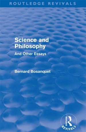 Cover of the book Science and Philosophy (Routledge Revivals) by Peter M. Lichtenstein