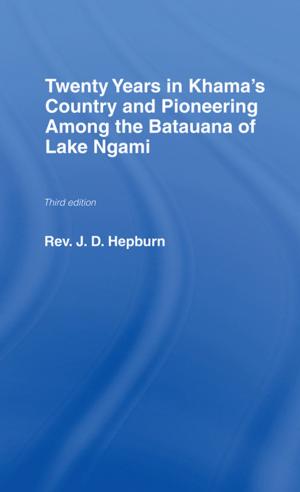 Book cover of Twenty Years in Khama Country and Pioneering Among the Batuana of Lake Ngami