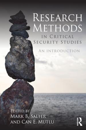 Cover of the book Research Methods in Critical Security Studies by Laurent Baronian