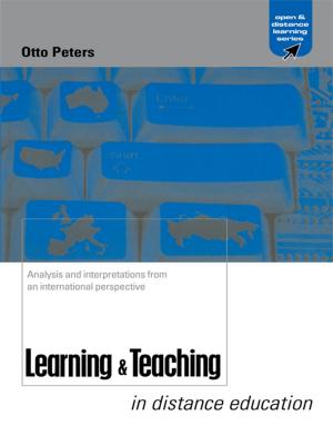 Cover of the book Learning and Teaching in Distance Education by Amy Villarejo