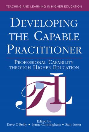 Cover of the book Developing the Capable Practitioner by Marshall E. McMahon