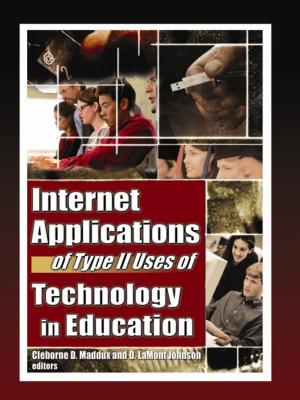 Cover of the book Internet Applications of Type II Uses of Technology in Education by Dr. Ajay K. Pandit