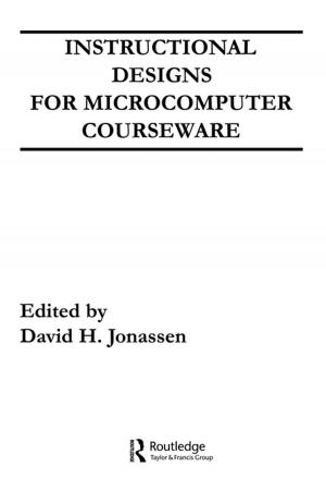 Cover of the book Instruction Design for Microcomputing Software by 