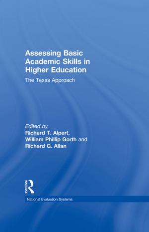 Cover of the book Assessing Basic Academic Skills in Higher Education by Christopher Winch