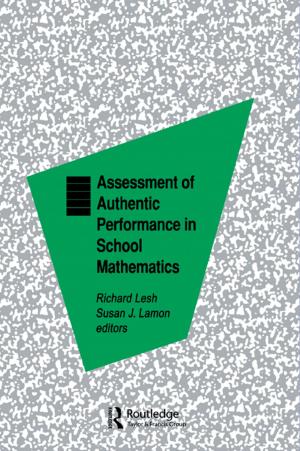 Cover of the book Assessment of Authentic Performance in School Mathematics by Richard Hudson