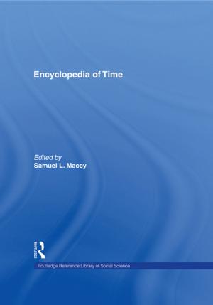 Cover of the book Encyclopedia of Time by Rosemary A. Thompson