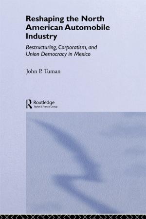 Cover of the book Reshaping the North American Automobile Industry by Lowe & Dockrill