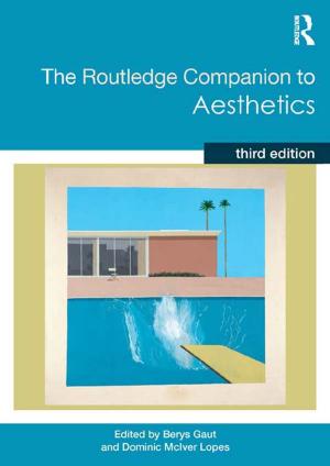 Cover of the book The Routledge Companion to Aesthetics by Ronald V. Bettig