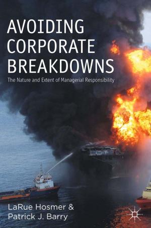 Cover of the book Avoiding Corporate Breakdowns by J. Halverson, S. Corman, H. L. Goodall