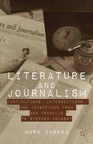 Cover of the book Literature and Journalism by E. Pechter