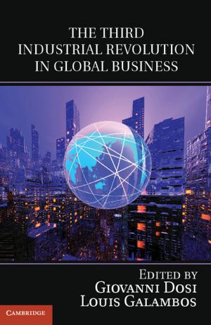 Cover of the book The Third Industrial Revolution in Global Business by Professor Richard Fletcher