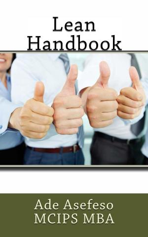 Cover of the book Lean Handbook by Ade Asefeso MCIPS MBA