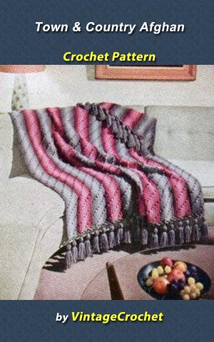 Cover of the book Town & Country Afghan Vintage Cochet Pattern by Martha Stewart Living Magazine