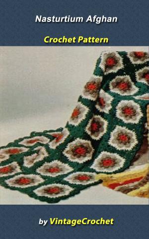 Cover of Nasturtium Afghan Vintage Crochet Pattern