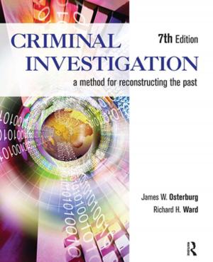 Cover of the book Criminal Investigation by Colleen Ward, Stephen Bochner, Adrian Furnham