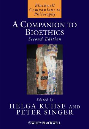 Cover of the book A Companion to Bioethics by Peter Fritz, Jeanne-Vida Douglas