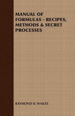 Cover of the book Manual of Formulas - Recipes, Methods & Secret Processes by 