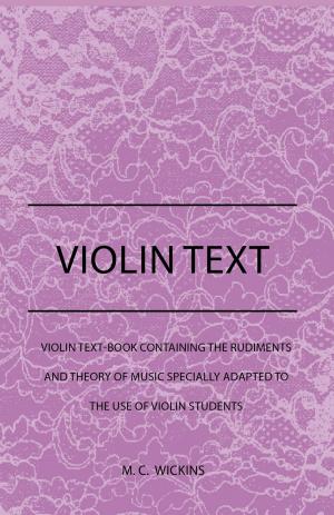 Cover of the book Violin Text-Book Containing The Rudiments And Theory Of Music Specially Adapted To The Use Of Violin Students by Samuel Leech