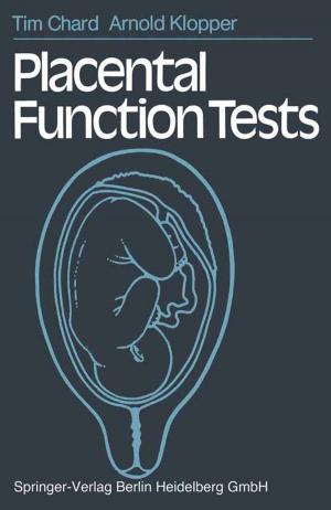 Cover of the book Placental Function Tests by Alexandr A. Borovkov
