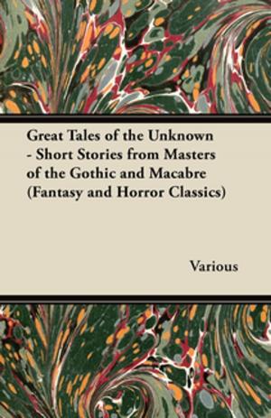 Cover of the book Great Tales of the Unknown - Short Stories from Masters of the Gothic and Macabre (Fantasy and Horror Classics) by Shaw Vero