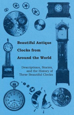 Book cover of Beautiful Antique Clocks from Around the World - Descriptions, Stories, and the History of These Beautiful Clocks