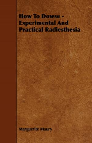 Cover of the book How To Dowse - Experimental And Practical Radiesthesia by M. T. Richardson