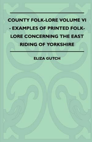 Cover of the book County Folk-Lore Volume VI - Examples OF Printed Folk-Lore Concerning The East Riding Of Yorkshire by Mabel Early