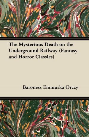 Book cover of The Mysterious Death on the Underground Railway (Fantasy and Horror Classics)
