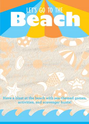 Cover of the book Let's Go to the Beach by Sarah Mitchell Hansen, Rick Rodgers, Karen Mitchell