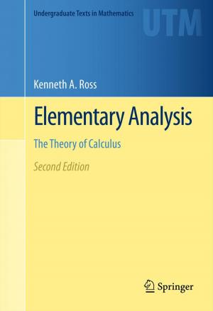 Cover of the book Elementary Analysis by Mehmet Kanoğlu, Yunus A. Çengel, Ibrahim DinCer