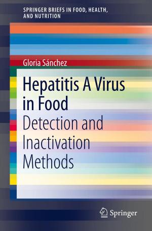 Cover of the book Hepatitis A Virus in Food by V. Ramasubramanian, Harish Doddala