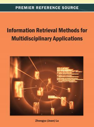 Cover of the book Information Retrieval Methods for Multidisciplinary Applications by Bradley S. Barker