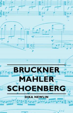 Book cover of Bruckner - Mahler - Schoenberg