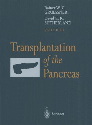 Cover of the book Transplantation of the Pancreas by Péter Érdi, Gábor Lente