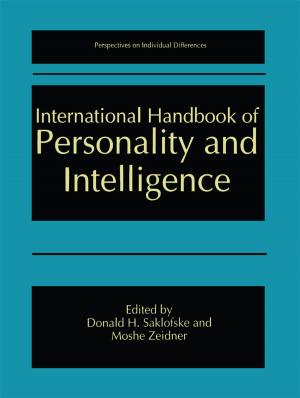 Cover of the book International Handbook of Personality and Intelligence by Paul E. Tracy, Kimberly Kempf-Leonard