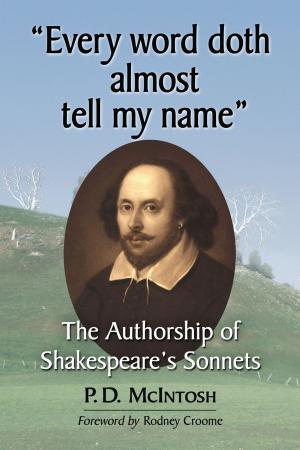 Cover of the book "Every word doth almost tell my name" by J. Blaine Hudson