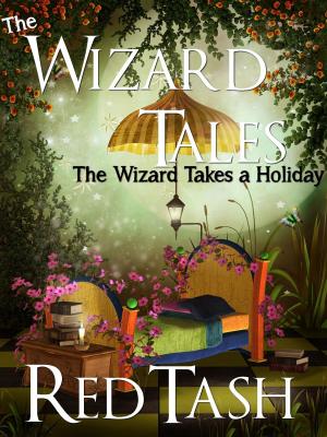 Book cover of The Wizard Takes a Holiday (Now Fortified by Mad Science Moms & unDead Belles!)